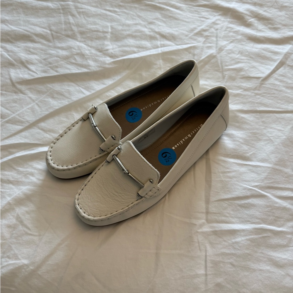 Mercer & Madison Cream Loafers